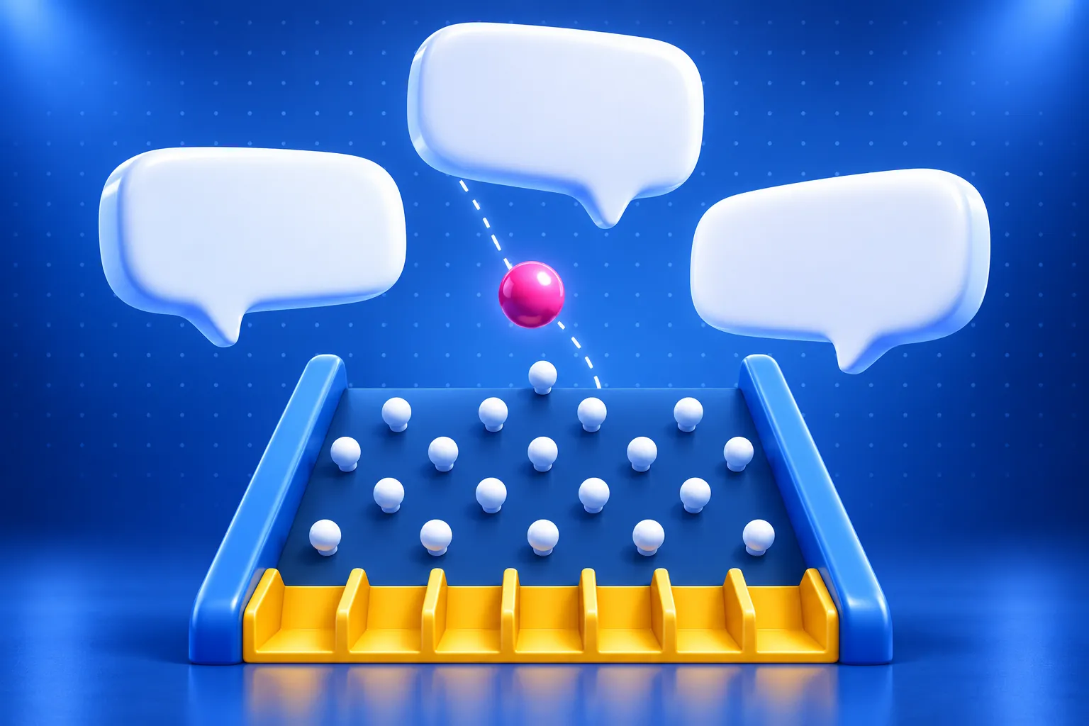 Gracze wymieniają opinie o grze Plinko
